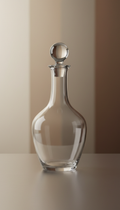 Champagne flute with elongated stem