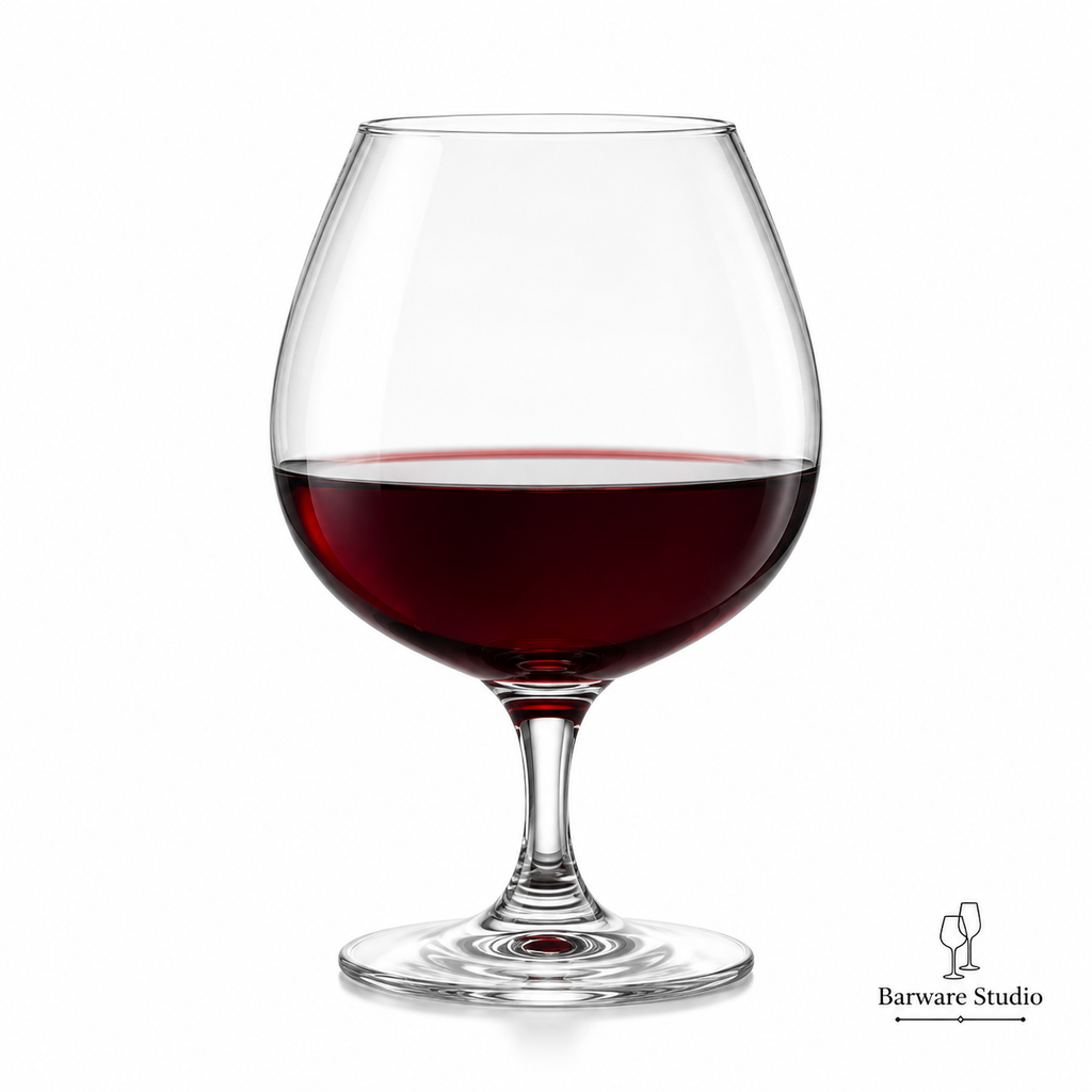 Classic Balloon Wine Glass Set of 6 – 650ml | Large Crystal-Style Stemware