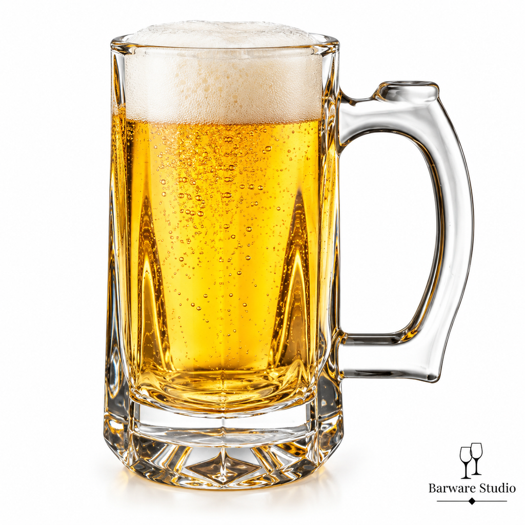 Classic Beer Mugs – 380 ML | Set of 2
