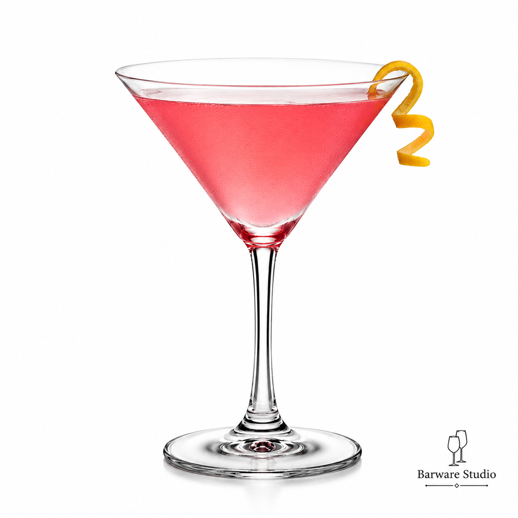 Classic Martini Cocktail Glass Set of 6 – 270ml | Elegant V-Shaped Stemware