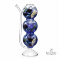 Triple Bubble Curved Sip Glass – 380ml | Single Piece