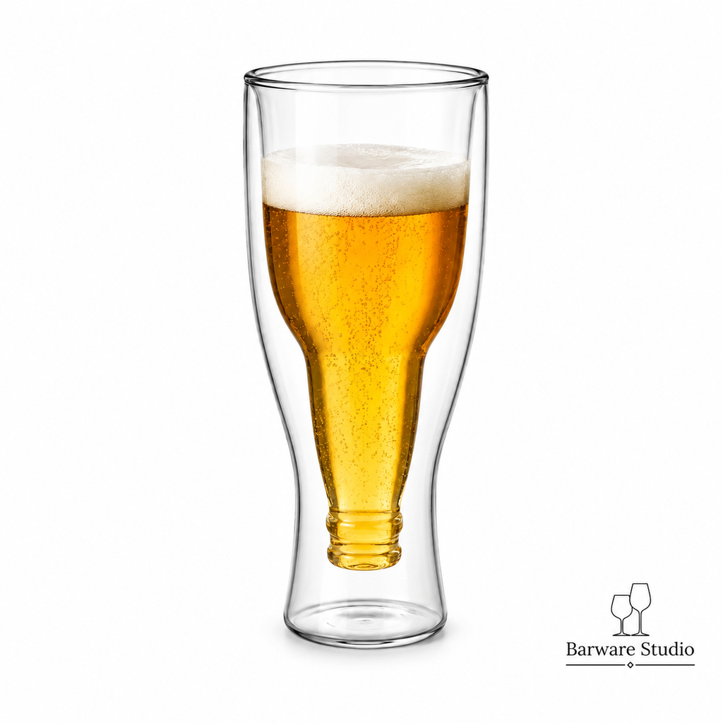 Double Wall Beer Glass – 350ml | Single Piece
