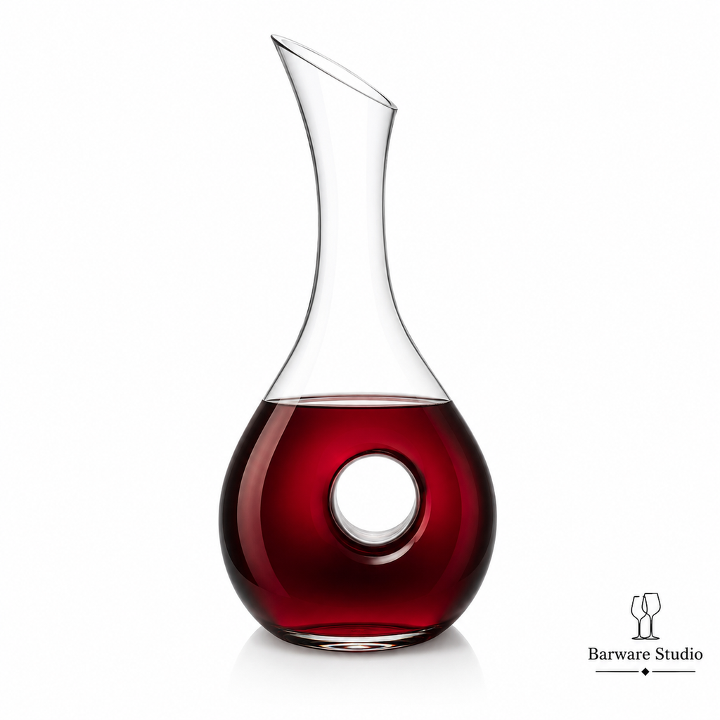 Modern Ring Wine Decanter