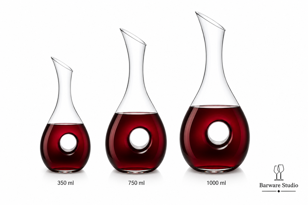 Modern Ring Wine Decanter