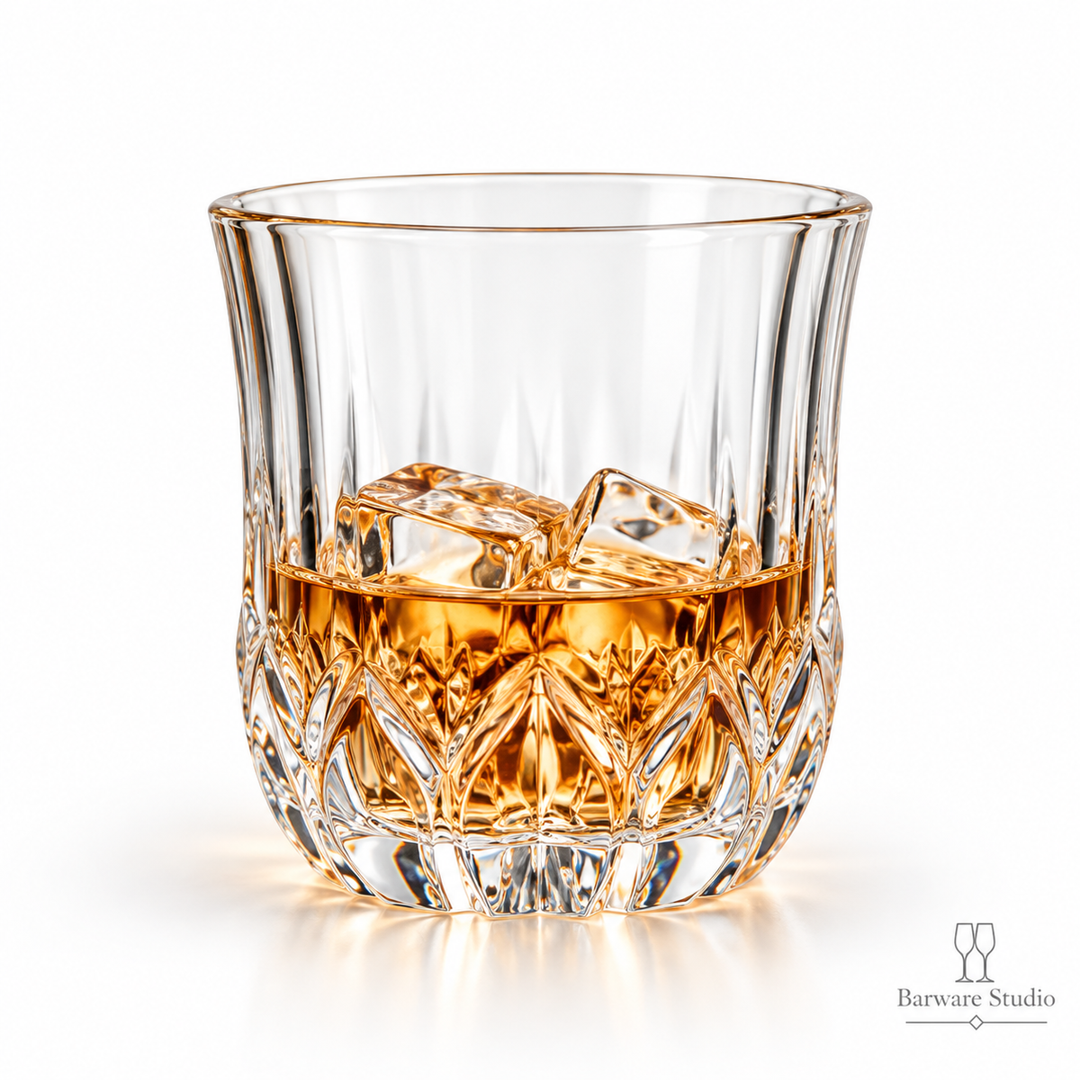 Crystal Whiskey Glasses – 355 ML, Set of 6